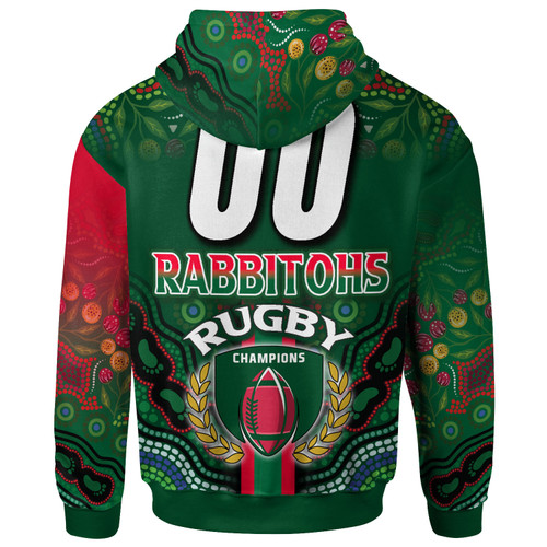 South Sydney Rabbitohs Hoodie - South Sydney Rabbitohs Ball Aboriginal Inspired Indigenous Sport Style Hoodie South Sydney Rabbitohs Hoodie - South Sydney Rabbitohs Ball Aboriginal Inspired Indigenous Sport Style Hoodie