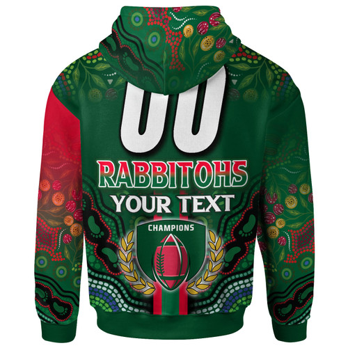 South Sydney Rabbitohs Hoodie - South Sydney Rabbitohs Ball Aboriginal Inspired Indigenous Sport Style Hoodie South Sydney Rabbitohs Hoodie - South Sydney Rabbitohs Ball Aboriginal Inspired Indigenous Sport Style Hoodie