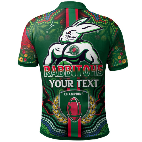 South Sydney Rabbitohs Polo Shirt - South Sydney Rabbitohs Ball Aboriginal Inspired Indigenous Sport Style Polo Shirt South Sydney Rabbitohs Polo Shirt - South Sydney Rabbitohs Ball Aboriginal Inspired Indigenous Sport Style Polo Shirt