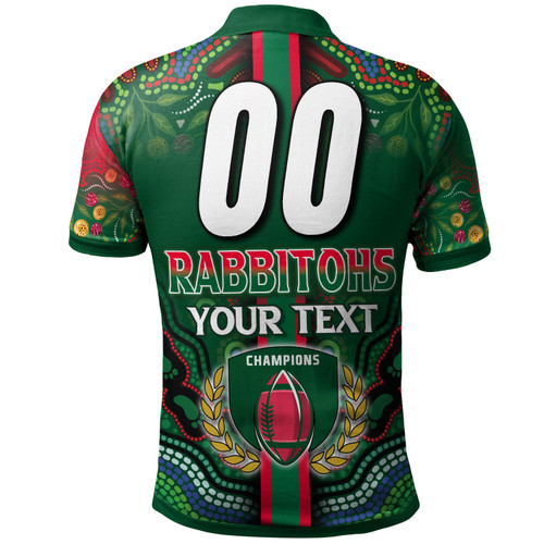 South Sydney Rabbitohs Polo Shirt - South Sydney Rabbitohs Ball Aboriginal Inspired Indigenous Sport Style Polo Shirt South Sydney Rabbitohs Polo Shirt - South Sydney Rabbitohs Ball Aboriginal Inspired Indigenous Sport Style Polo Shirt