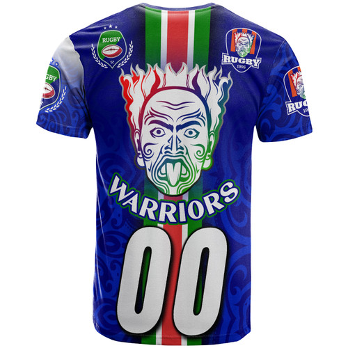 New Zealand Warriors T-shirt - Custom New Zealand Warriors Ball Maori Patterns Sport Style T-shirt New Zealand Warriors T-shirt - Custom New Zealand Warriors Ball Maori Patterns Sport Style T-shirt
