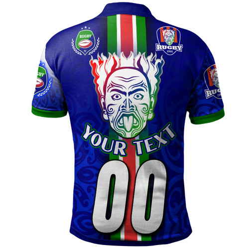 New Zealand Warriors Polo Shirt - Custom New Zealand Warriors Ball Maori Patterns Sport Style Polo Shirt New Zealand Warriors Polo Shirt - Custom New Zealand Warriors Ball Maori Patterns Sport Style Polo Shirt