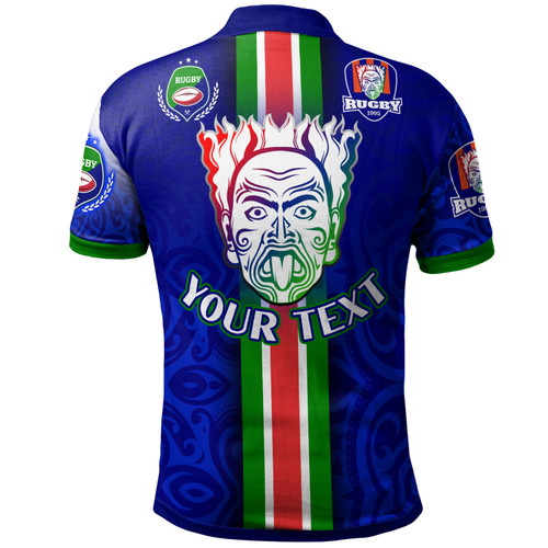 New Zealand Warriors Polo Shirt - Custom New Zealand Warriors Ball Maori Patterns Sport Style Polo Shirt New Zealand Warriors Polo Shirt - Custom New Zealand Warriors Ball Maori Patterns Sport Style Polo Shirt