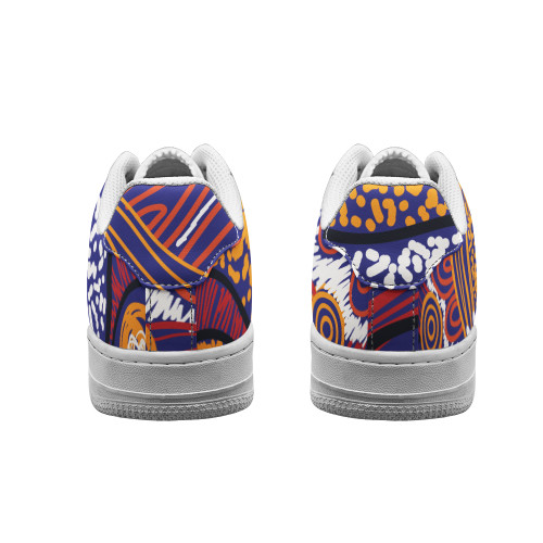 Aboriginal Inspired Patterns Low Top Sneakers F1 - Aussie Landscape Low Top Sneakers Aboriginal Inspired Patterns Low Top Sneakers F1 - Aussie Landscape Low Top Sneakers