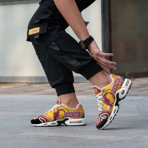 Australia Brisbane Broncos Cushion Shoes - Indigenous Bronxnation Sport Cushion Shoes