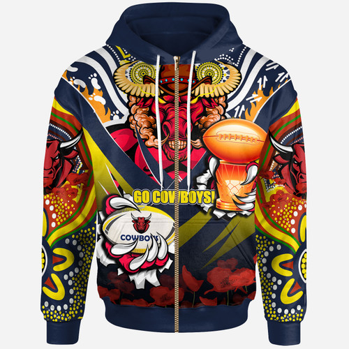 North Queensland Premierships Hoodie - Custom Go Champion North Queensland With Poppies Flower And Culture Hoodie North Queensland Premierships Hoodie - Custom Go Champion North Queensland With Poppies Flower And Culture Hoodie