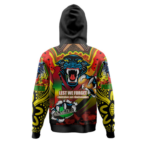 Australia Penrith Premierships Remembrance Day Custom Hoodie - Go Penrith Lest We Forget Poppy Hoodie Australia Penrith Premierships Remembrance Day Custom Hoodie - Go Penrith Lest We Forget Poppy Hoodie