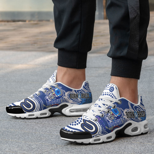 Australia City of Canterbury Bankstown Cushion Shoes - Indigenous Doggies "Born & Bred" Cushion Shoes