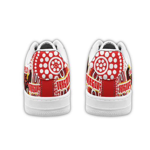Illawarra and St George Low Top Sneakers F1 - The RED V With And Torres Strait Islander Culture Low Top Sneakers Illawarra and St George Low Top Sneakers F1 - The RED V With And Torres Strait Islander Culture Low Top Sneakers