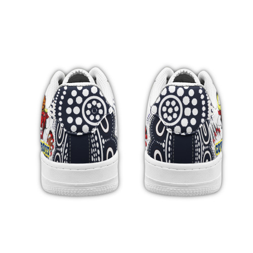 North Queensland Low Top Sneakers F1 - Indigenous Queensland Super Cows With Sea Turtle Scratch Style North Queensland Low Top Sneakers F1 - Indigenous Queensland Super Cows With Sea Turtle Scratch Style
