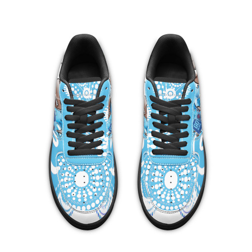 New South Wales League Team Low Top Sneakers F1 - NSW Blues Super Cockroaches With Culture New South Wales League Team Low Top Sneakers F1 - NSW Blues Super Cockroaches With Culture
