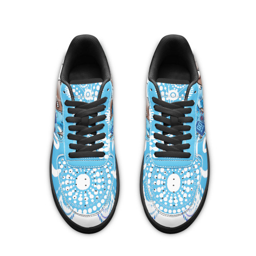 New South Wales League Team Low Top Sneakers F1 - NSW Blues Super Cockroaches With Culture New South Wales League Team Low Top Sneakers F1 - NSW Blues Super Cockroaches With Culture