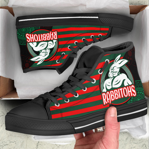 South Sydney Rabbitohs High Top Canvas Shoes - South Sydney Rabbitohs Super Style High Top Canvas Shoes South Sydney Rabbitohs High Top Canvas Shoes - South Sydney Rabbitohs Super Style High Top Canvas Shoes