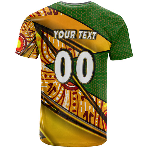 Wallabies Rugby T-shirt - Custom Kangaroo Rugby Ball Rugby Championship Personalised Player And Number T-shirt Wallabies Rugby T-shirt - Custom Kangaroo Rugby Ball Rugby Championship Personalised Player And Number T-shirt