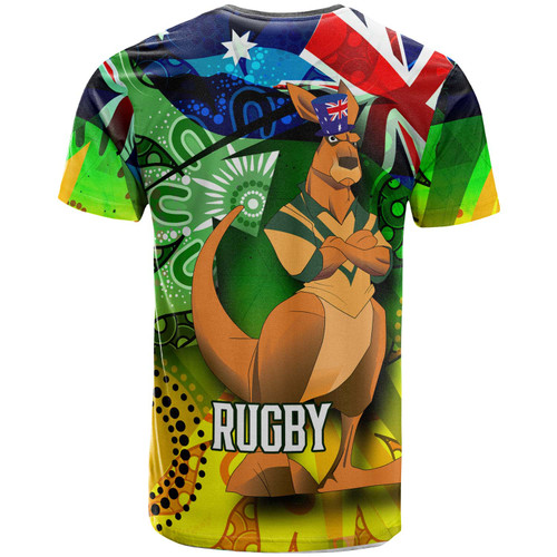 Wallabies Rugby T-Shirt - Custom Australia National Rugby Championship "Welcome Back Wally" Aboriginal Inspired Player And Number T-Shirt Wallabies Rugby T-Shirt - Custom Australia National Rugby Championship "Welcome Back Wally" Aboriginal Inspired Player And Number T-Shirt