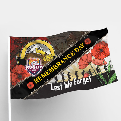 Australia Sea Eagles Flag - Remembrance Day Lest We Forget Flag Australia Sea Eagles Flag - Remembrance Day Lest We Forget Flag