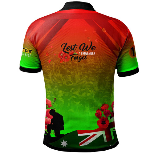 South Sydney Rabbitohs Polo Shirt - South Sydney Rabbitohs Remembrance Day Lest We Forget Poppies Polo Shirt South Sydney Rabbitohs Polo Shirt - South Sydney Rabbitohs Remembrance Day Lest We Forget Poppies Polo Shirt