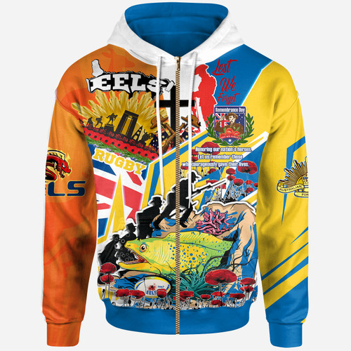 Parramatta Eels Hoodie - Custom Remembrance Parramatta Eels Anzac Quote With Poppy And Rosemary Hoodie Parramatta Eels Hoodie - Custom Remembrance Parramatta Eels Anzac Quote With Poppy And Rosemary Hoodie