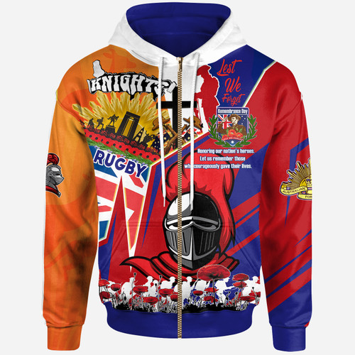 Newcastle Hoodie - Custom Remembrance Newcastle Anzac Quote With Poppy And Rosemary Hoodie Newcastle Hoodie - Custom Remembrance Newcastle Anzac Quote With Poppy And Rosemary Hoodie