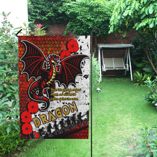 Australia Dragons Flag - Australia Dragons Remembrance Day Quotes And Poppies Flag Australia Dragons Flag - Australia Dragons Remembrance Day Quotes And Poppies Flag