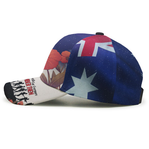 St. George Illawarra Dragons Cap - Custom Remember Them Red Poppy Flowers Cap St. George Illawarra Dragons Cap - Custom Remember Them Red Poppy Flowers Cap