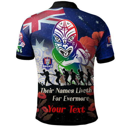 New Zealand Warriors Polo Shirt - Custom Remember Them Red Poppy Flowers Polo Shirt New Zealand Warriors Polo Shirt - Custom Remember Them Red Poppy Flowers Polo Shirt