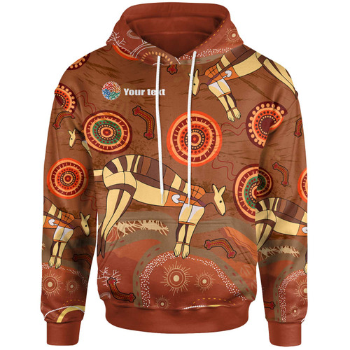 Australia Aboriginal Inspired Custom Hoodie - Talaroo Significant Culture Of Ewamian Indigenous Hoodie