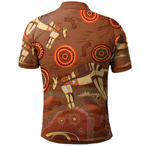 Australia Aboriginal Inspired Custom Polo Shirt - Talaroo Significant Culture Of Ewamian Indigenous Polo Shirt Australia Aboriginal Inspired Custom Polo Shirt - Talaroo Significant Culture Of Ewamian Indigenous Polo Shirt