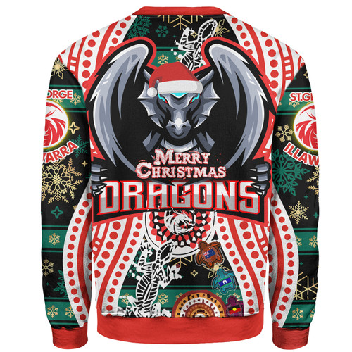 Illawarra and St George Christmas Sweatshirt - Custom Merry Christmas Illawarra and St George Sweatshirt Illawarra and St George Christmas Sweatshirt - Custom Merry Christmas Illawarra and St George Sweatshirt
