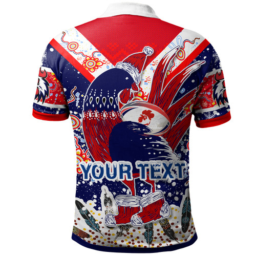 Sydney Christmas Polo Shirt - Custom Merry Christmas Sydney Indigenous Polo Shirt Sydney Christmas Polo Shirt - Custom Merry Christmas Sydney Indigenous Polo Shirt