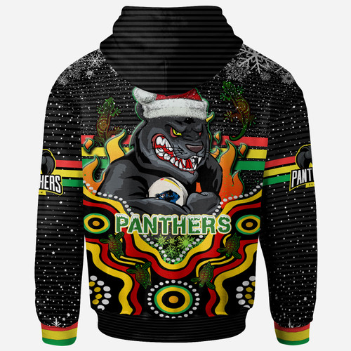 Penrith Christmas Hoodie - Custom Christmas Indigenous Penrith Personalised Name And Number Hoodie Penrith Christmas Hoodie - Custom Christmas Indigenous Penrith Personalised Name And Number Hoodie