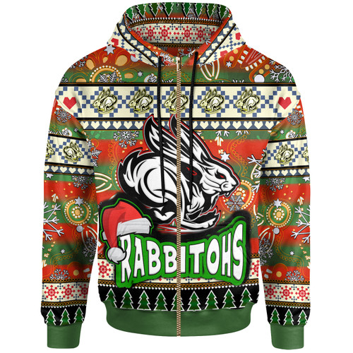 South Sydney Rabbitohs Hoodie - Custom Xmas South Sydney Rabbitohs Balls, Snowflake With Aboriginal Inspired Patterns Hoodie South Sydney Rabbitohs Hoodie - Custom Xmas South Sydney Rabbitohs Balls, Snowflake With Aboriginal Inspired Patterns Hoodie
