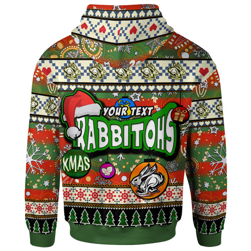 South Sydney Rabbitohs Hoodie - Custom Xmas South Sydney Rabbitohs Balls, Snowflake With Aboriginal Inspired Patterns Hoodie South Sydney Rabbitohs Hoodie - Custom Xmas South Sydney Rabbitohs Balls, Snowflake With Aboriginal Inspired Patterns Hoodie