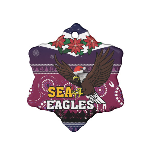 Australia Sea Eagles Christmas Ceramic Ornament - Australia Sea Eagles Ugly Christmas Australia Sea Eagles Christmas Ceramic Ornament - Australia Sea Eagles Ugly Christmas