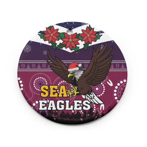Australia Sea Eagles Christmas Ceramic Ornament - Australia Sea Eagles Ugly Christmas Australia Sea Eagles Christmas Ceramic Ornament - Australia Sea Eagles Ugly Christmas