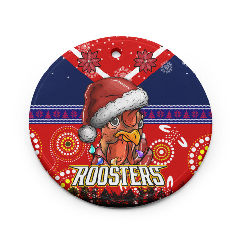 Sydney Roosters Christmas Ceramic Ornament - Sydney Roosters Ugly Christmas Sydney Roosters Christmas Ceramic Ornament - Sydney Roosters Ugly Christmas