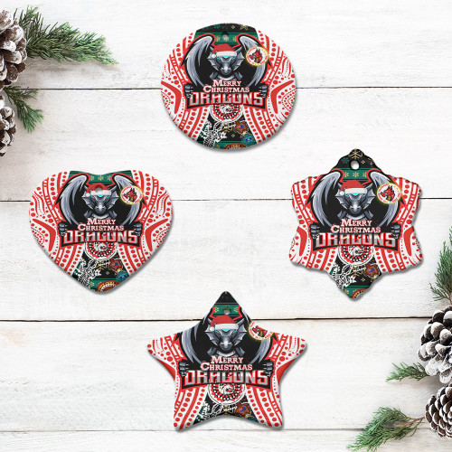Illawarra and St George Christmas Ornament - Custom Merry Christmas Illawarra and St George Ornament Illawarra and St George Christmas Ornament - Custom Merry Christmas Illawarra and St George Ornament