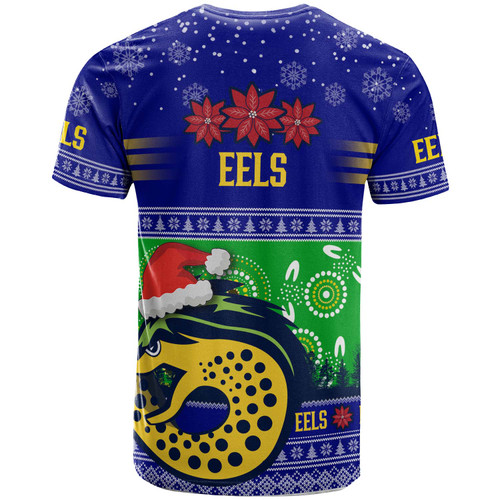 Parramatta Eels Christmas T-Shirt - Custom Parramatta Eels Ugly Christmas And Aboriginal Inspired Patterns T-Shirt Parramatta Eels Christmas T-Shirt - Custom Parramatta Eels Ugly Christmas And Aboriginal Inspired Patterns T-Shirt