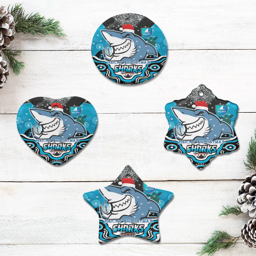 Cronulla Christmas Ornament - Custom Christmas Super Cronulla Indigenous Ornament Cronulla Christmas Ornament - Custom Christmas Super Cronulla Indigenous Ornament