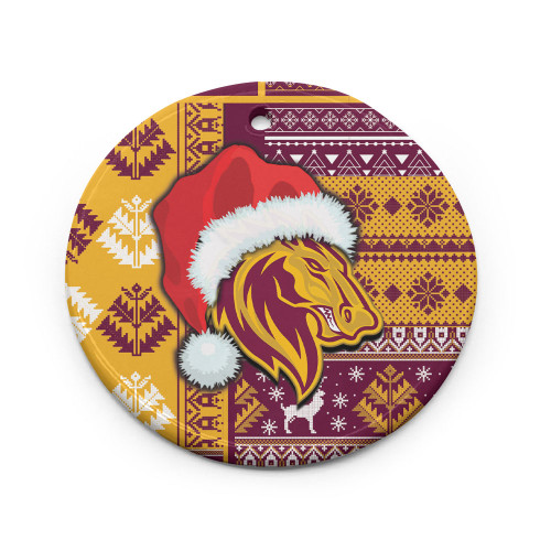 Brisbane Broncos Ornaments - Custom Christmas Snowflakes Brisbane Broncos Mascot Ornaments Brisbane Broncos Ornaments - Custom Christmas Snowflakes Brisbane Broncos Mascot Ornaments