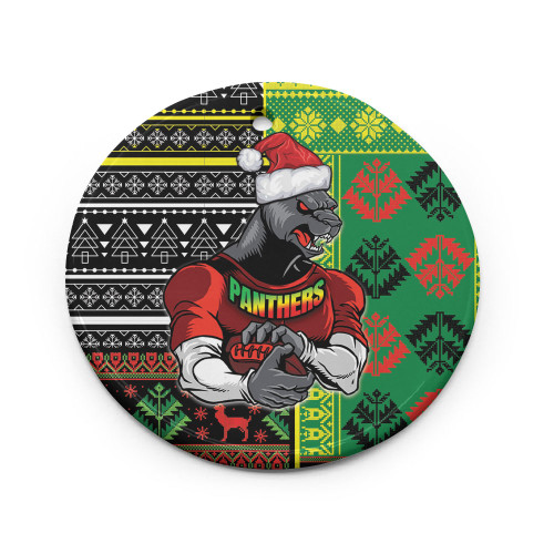 Penrith Panthers Ornaments - Custom Christmas Snowflakes Penrith Panthers Mascot Ornaments Penrith Panthers Ornaments - Custom Christmas Snowflakes Penrith Panthers Mascot Ornaments