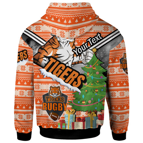 Wests Tigers Hoodie - Custom Christmas Tree Wests Tigers Ball Hoodie Wests Tigers Hoodie - Custom Christmas Tree Wests Tigers Ball Hoodie
