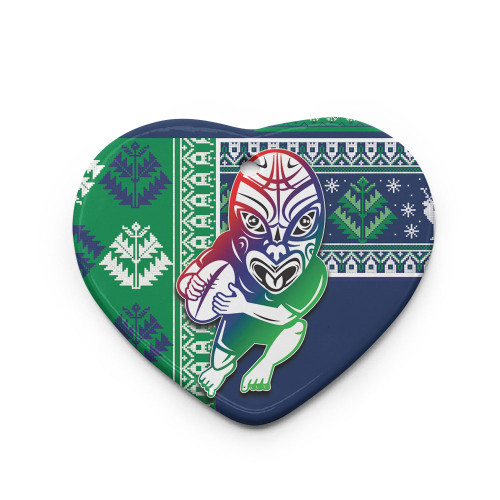 New Zealand Warriors Ornaments - Custom Christmas Snowflakes New Zealand Warriors Mascot Ornaments New Zealand Warriors Ornaments - Custom Christmas Snowflakes New Zealand Warriors Mascot Ornaments