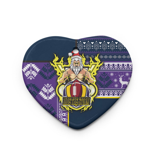 Melbourne Storm Ornaments - Custom Christmas Snowflakes Melbourne Storm Mascot Ornaments Melbourne Storm Ornaments - Custom Christmas Snowflakes Melbourne Storm Mascot Ornaments