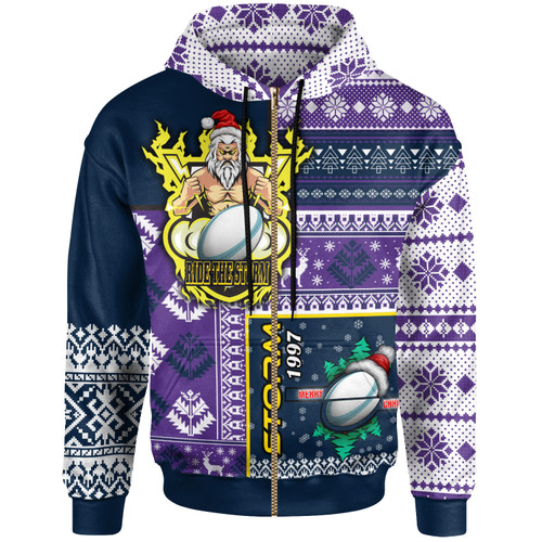 Melbourne Storm Hoodie - Custom Christmas Snowflakes Melbourne Storm Mascot Hoodie Melbourne Storm Hoodie - Custom Christmas Snowflakes Melbourne Storm Mascot Hoodie