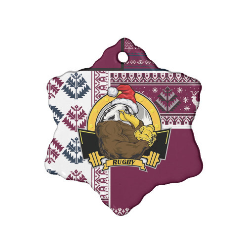 Australia Sea Eagles Ornaments - Custom Christmas Snowflakes Australia Sea Eagles Mascot Ornaments Australia Sea Eagles Ornaments - Custom Christmas Snowflakes Australia Sea Eagles Mascot Ornaments