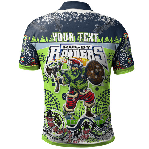 Canberra Christmas Polo Shirt - Custom Merry Viking Canberra Christmas Indigenous Polo Shirt Canberra Christmas Polo Shirt - Custom Merry Viking Canberra Christmas Indigenous Polo Shirt