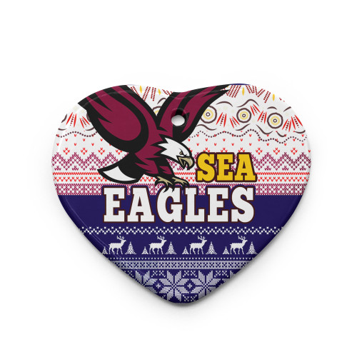 Australia Sea Eagles Christmas Ornaments - Australia Sea Eagles Ugly Christmas Knitted Ornaments Australia Sea Eagles Christmas Ornaments - Australia Sea Eagles Ugly Christmas Knitted Ornaments