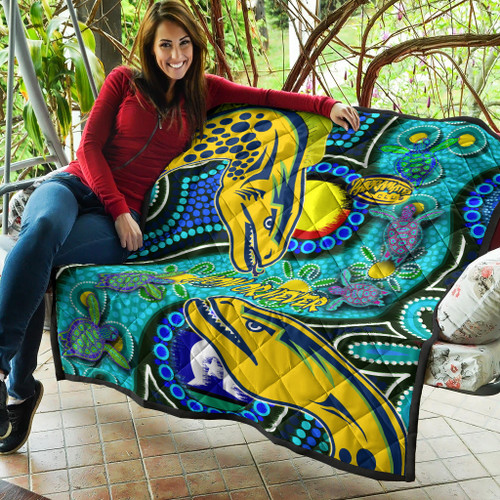 Parramatta Eels Custom Quilt - Parramatta Eels Now Or Never Indigenous Culture Flag Dot Art Painting Parramatta Eels Custom Quilt - Parramatta Eels Now Or Never Indigenous Culture Flag Dot Art Painting