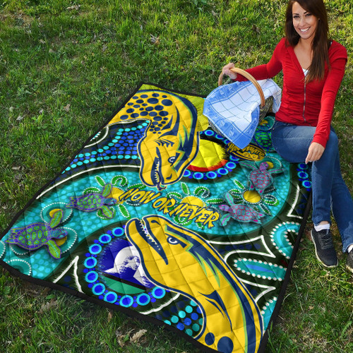 Parramatta Eels Custom Quilt - Parramatta Eels Now Or Never Indigenous Culture Flag Dot Art Painting Parramatta Eels Custom Quilt - Parramatta Eels Now Or Never Indigenous Culture Flag Dot Art Painting